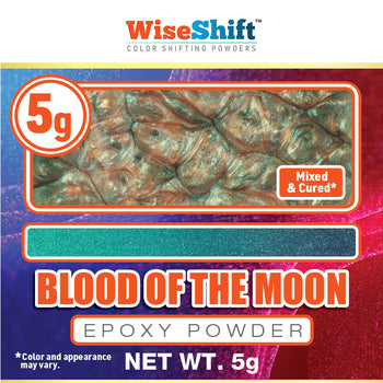 Teal-Maroon Color Shifting Mica, Epoxy Colorant